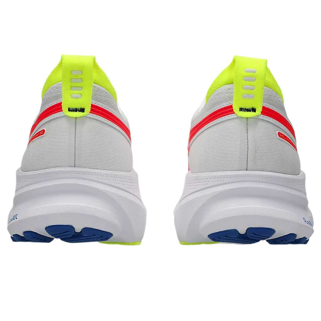 Asics Gel Kayano 32 Pakiet Track Club - Koralowy Flash Męskie Sneakersy Białe 1011C132-100