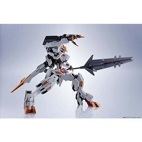 TAMASHII NATIONS METAL ROBOT SPIRITS Mobile Suit Gundam: Iron-Blooded Orphans SIDE MS Gundam Barbatos Lupus Rex, approximately 150mm, ABS & PVC & Die-
