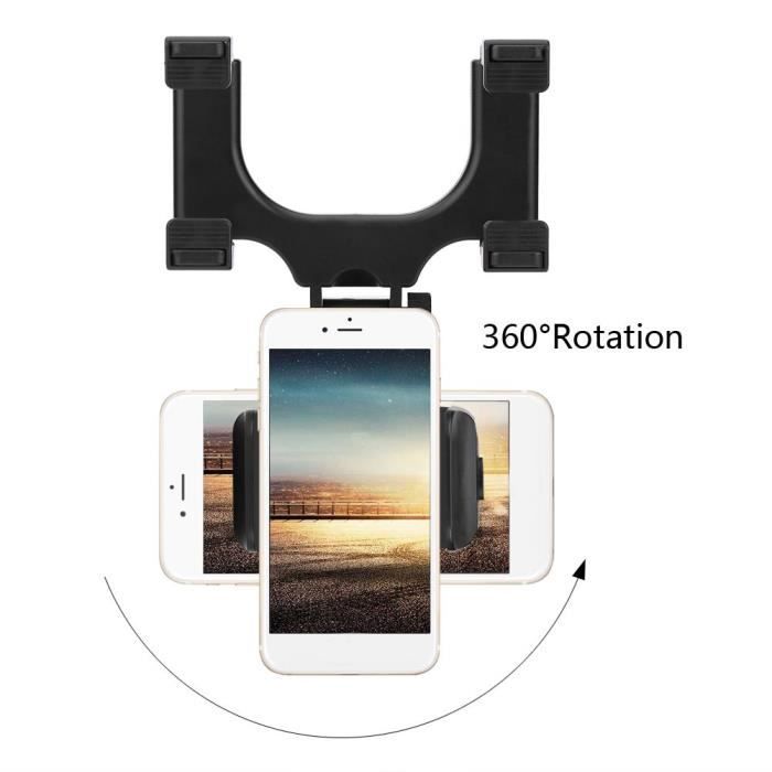 Romantic Universal Phone Holder for Car Rearview Mirror Mounting