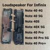 Динамік для Infinix Note 40 40S 40X Pro Pro+ Plus 4G 5G Гучномовець Звуковий зумер Дзвінок Шлейф Ремонт