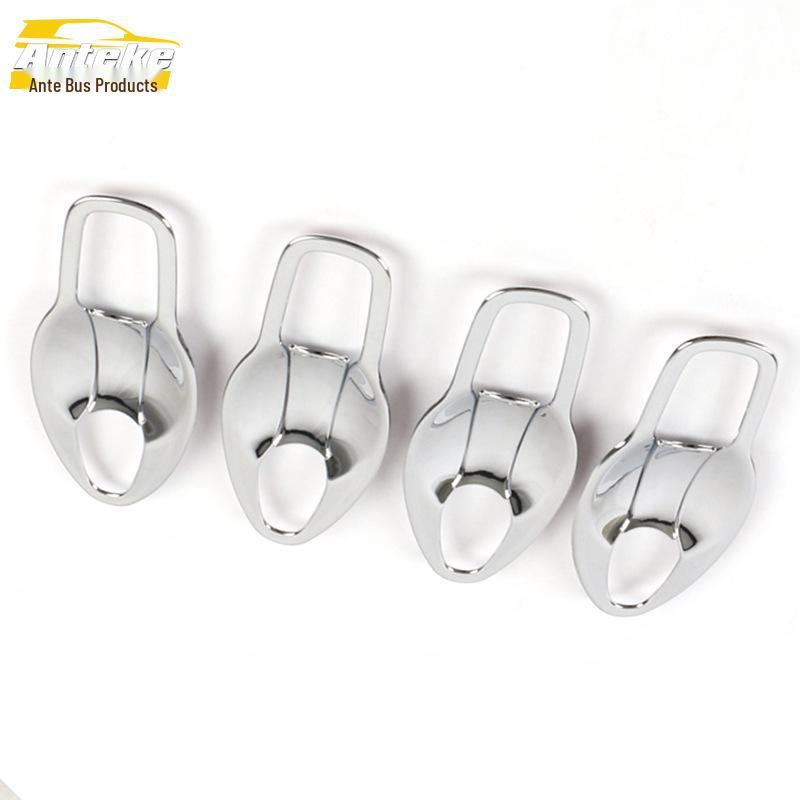 Xima Door Bowl Decorative Frame - Electroplated Handle Anti-Scratch Cover Sticker for Car Accessories