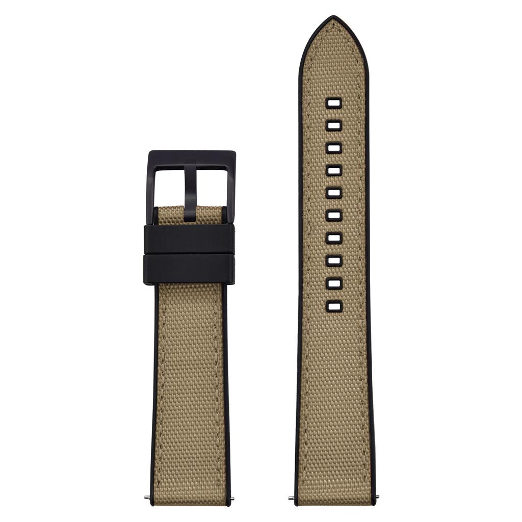 Premium Hybrydowy Nylon FKM Pasek do Zegarka 20mm 22mm Nowy Fluoro Guma FKM Nylonowe Paski do Zegarków Quick Release Dla Każdej Marki Zegarek Nurkowy