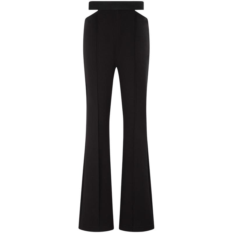 

Calvin Klein Trendy Hollow Knit Flared Pants Casual Pants Women bottoms J222934 S