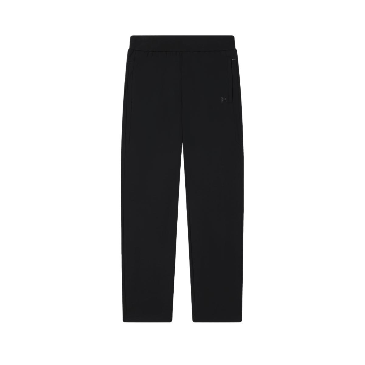 FILA White Special Minimalist Comfortable Casual Versatile Fashion Knit Sports Pants Men bottoms F51M427603ABK S