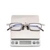 Ultralight Screwless Folding Reading Glasses – Anti-Blue Light, Ultra-Thin Stainless Steel Eyewear for Men and Women