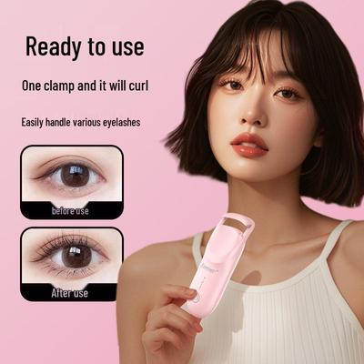 Neweyecurl Rechargeable Electric Heated Eyelash Curler for Women with Long-Lasting Wide-Angle Setting