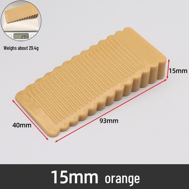 Windproof Non-Slip Door Stopper: Anti-Collision and Anti-Pinch Rubber Wedge