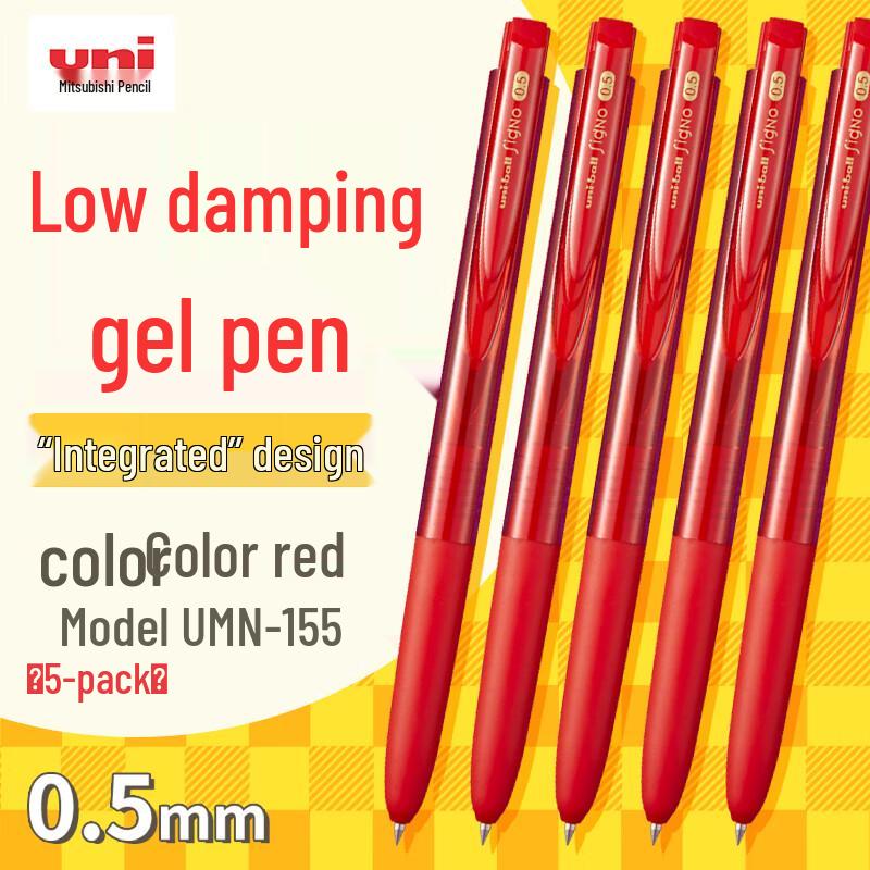 uni Mitsubishi uni-ball UMN-155 Retractable Gel Pen