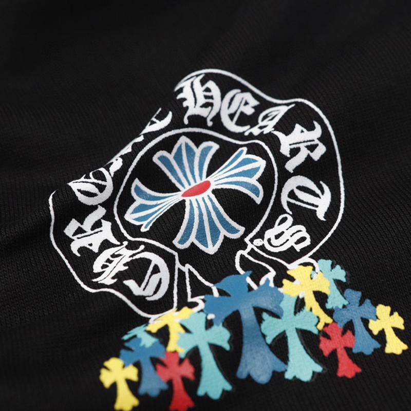 849 CHROME HEARTS Otoño e Invierno 2025 Nuevo Sudadera con Capucha con Logo de Estilo Clásico Talla Grande, Adecuado para que lo usen Parejas