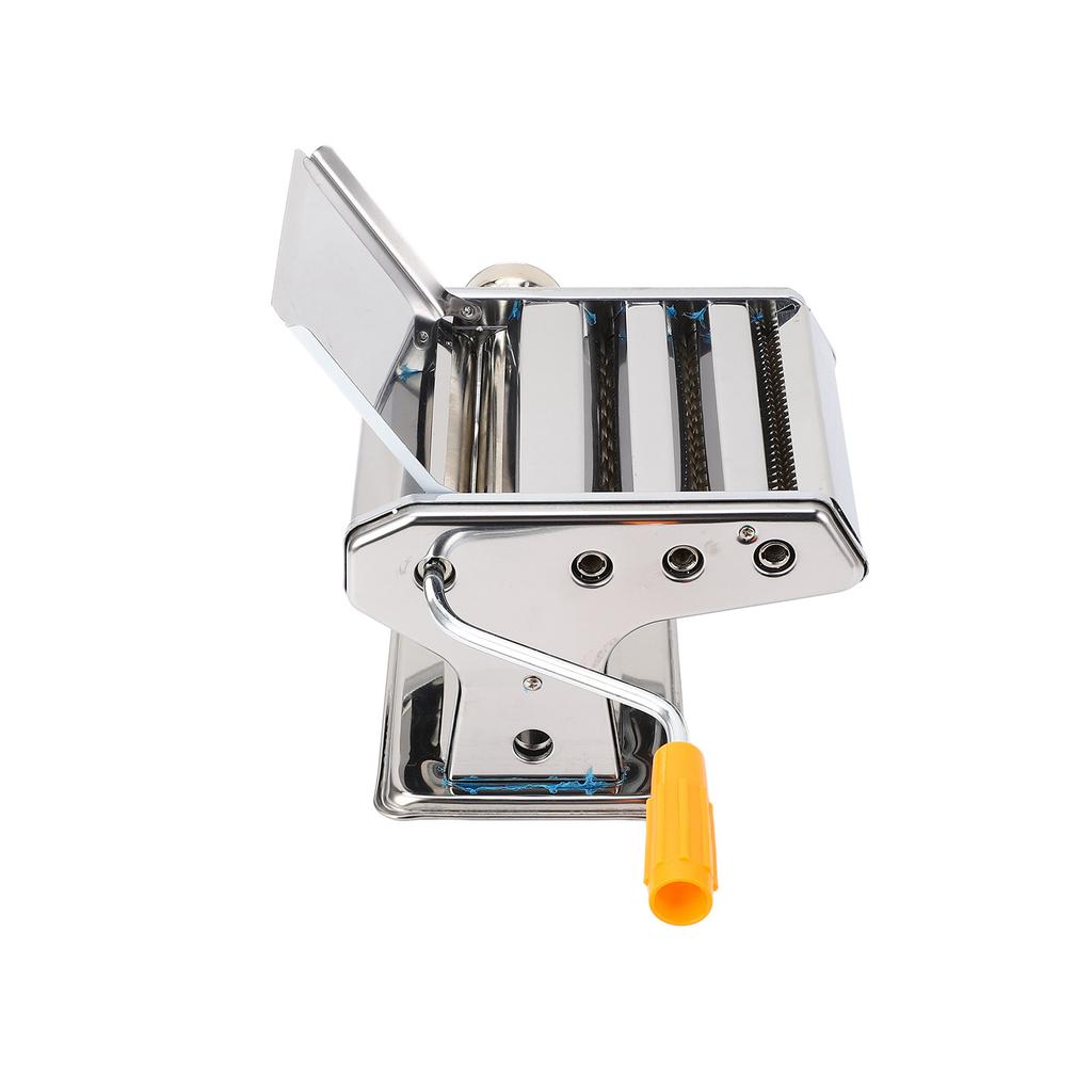 Manual Noodle Maker Stainless Steel Dough Pasta Noodles Pressing Machine for Home Use