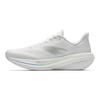 Anta 2Nd Zone Heart Rate 80 Comfortable Fabric Synthetic Leather Rubber Low Top Running Shoes Women sneaker White Silver 122615555-1