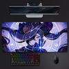 Mysterious Pretty Game Genshin Impact Mona Mouse Pad Large Gaming Mousepad With Stitched Edges Thickened Desk Mat Pc