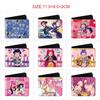 Short Fashion Kpop Hunters Rumi Zoey Mira PU Wallet Folding Purse