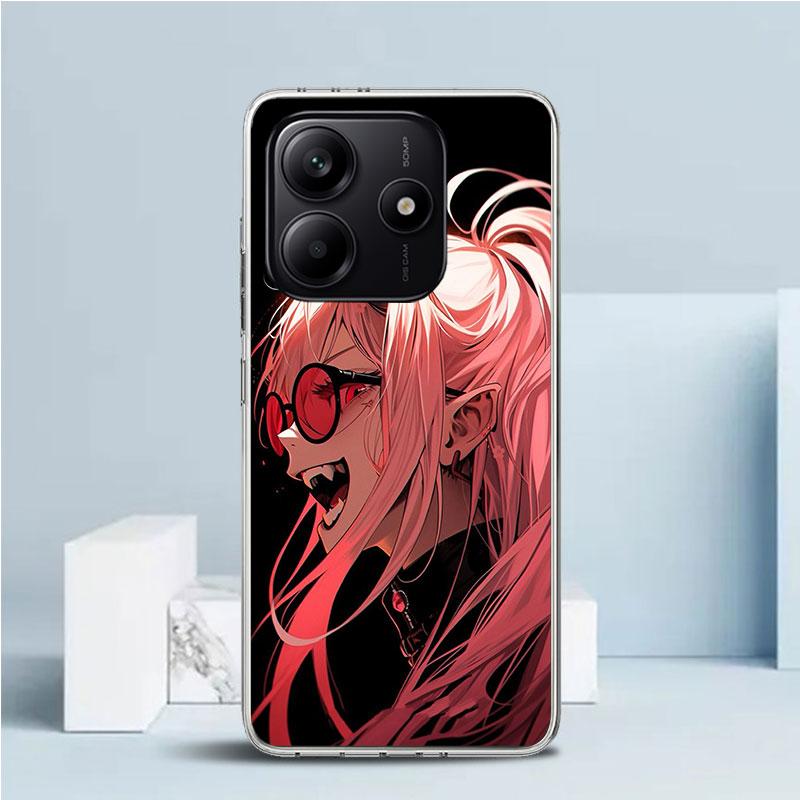 C-Chainsaw Mans Power Phone Case For Xiaomi Redmi Note 15 14 14S 13 12S 12 Pro Plus 11S 11 11T 11E 10S 10 + Soft TPU Back Cover
