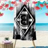 Borussia Monchengladbach Print Beach Towel, Large Soft Quick Dry Towel for Beach Camping Swimming