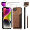 For Magsafe Leather Case for Iphone 16E 16e SE4 Magnetic Wallet Card Pocket Cover for Iphone 16E 16 Pro Max 14 15 Plus 13 12 11