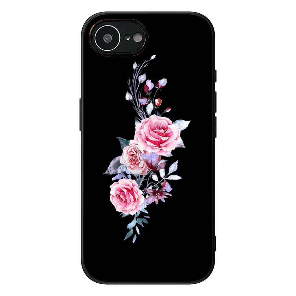 Hülle für Huawei P30 P20 P10 Mate 10 20 Pro Lite Y9A Y8S P Smart Y7 Y9 Prime Y6 Handyhülle Pfingstrose Rose Lavendel Blume