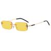 Superhot Eyewear 27369 Fashion 2026 Vintage Y2K Rimless Rectangle Sunglasses for Men and Women
