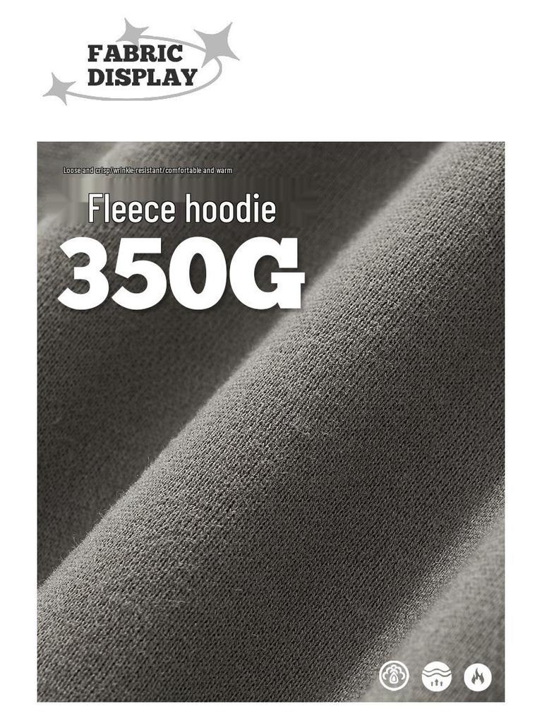 RS Men's Boxy Fit Heavyweight Fleece Hoodie