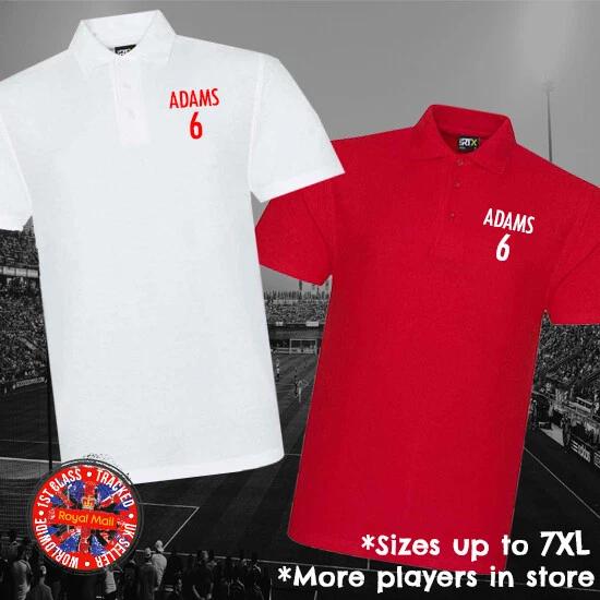 Tony Adams England Football Fan Polo Shirt Legend Gifts For Him *Sizes Up To 7XL 2XL