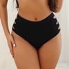 Yousheng Seamless Underwear for Women Cheeky Bikini Panties High Cut V-waist Briefs Tummy Control Hip-Lifting Hollow Underpants