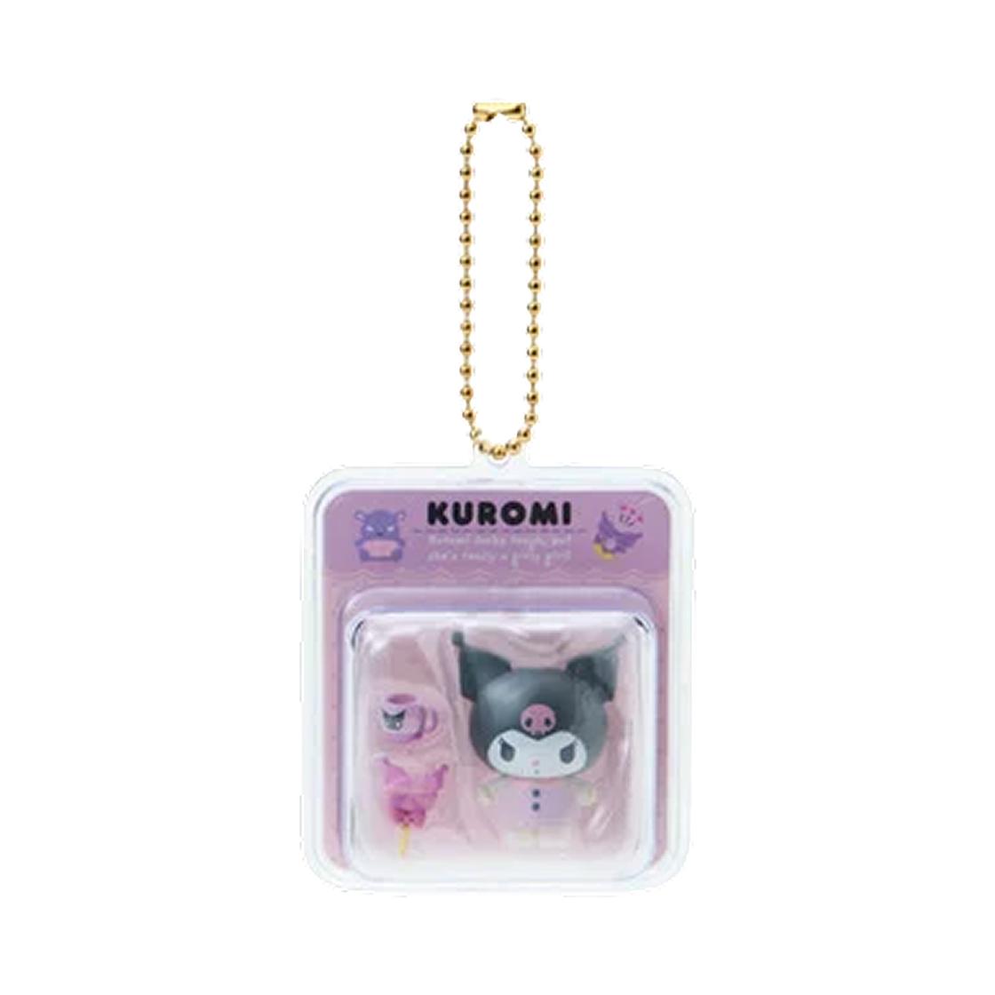 Sanrio Kuromi Miniature Package Miniature Toy Charm ONE SIZE
