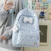 Schoolbag Schoolbag Female College Student Polka Dot Flash Backpack Large Capacity Girl Japanese Cute Polka Dot Large Capacity Backpack