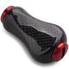 HEIGHTEN 20mm Reel Handle Knob 4.7g (Carbon Fiber) - Shimano/Daiwa - Type S/A - Gourd Series (Red) (962) 20x37.5x14mm