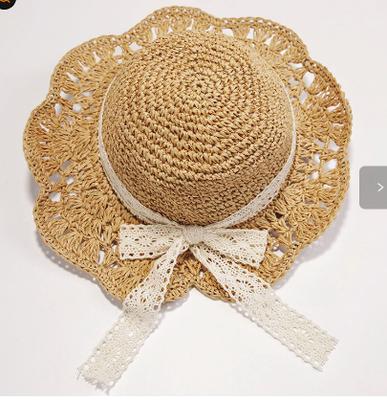 Chapeau de plage pour fille