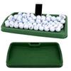 Golf ball tray storage case [can store up to 100 balls] For video shooting apps, elastic, soft rubber, comes with a smartphone stand, perfect for