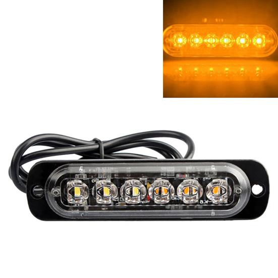 12-24V 6LED Off-Road SUV LKW Motorrad Fahren Nebel Licht Warnung Strobe Lampe