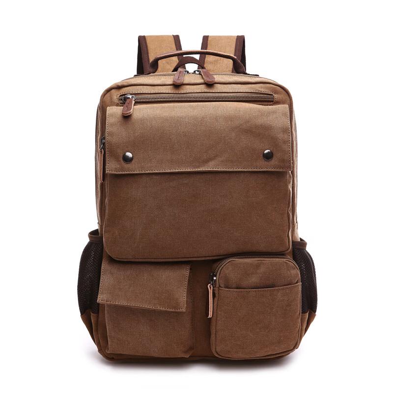 Men's Fashion Canvas Backpack