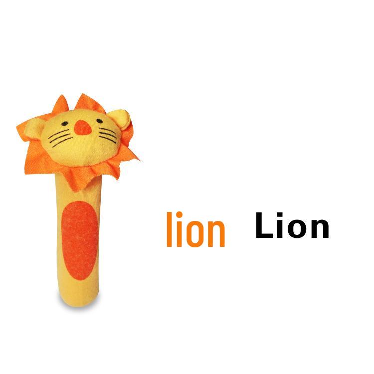 Panda Plush Baby Rattle & Pacifier Toy for Early Education