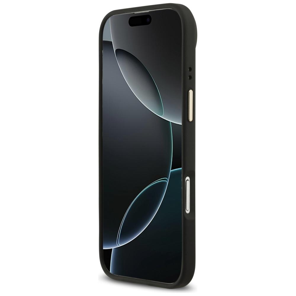 Guess 4G PU Classic Logo MagSafe case for iPhone Air black
