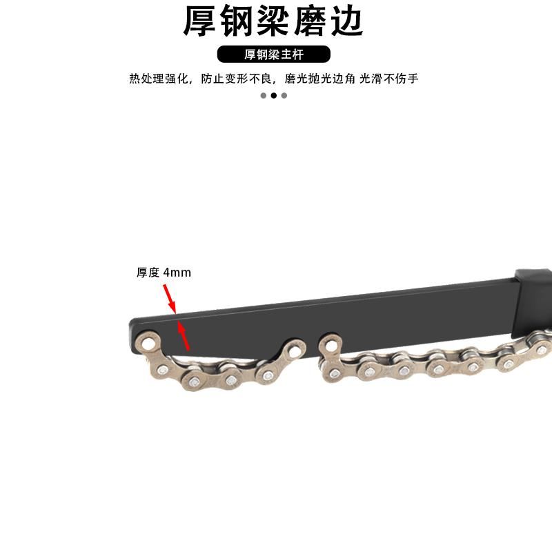 Bike Flywheel Removal Tool Kit Bicycle Flywheel Socket Tool High Strength Steel MTB Chain Whip Cassette Sprocket Remover Tool