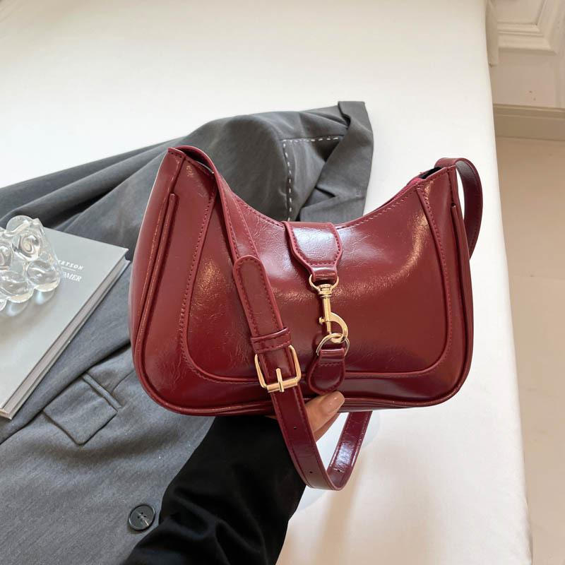 New Trendy Fashion Shoulder Armpit Bag High Texture Casual Versatile Commuting Hand Bag