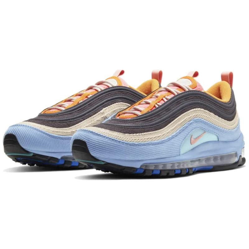 Nike Air Max 97 'Corduroy Pack Blue' Sneakers Casual Shoes CQ7512-462