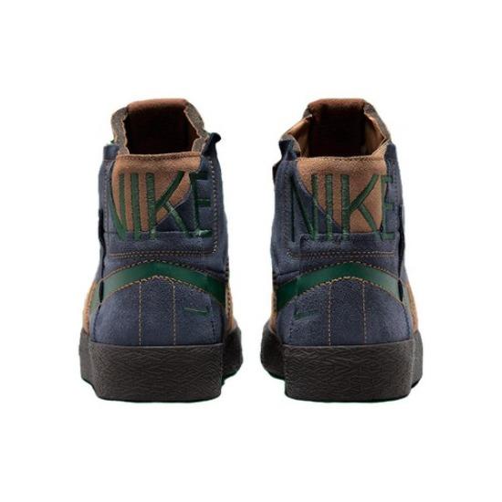 Nike Zoom Blazer Premium SB Mid Legend Dark Brown Obsidian - FZ3306-200