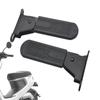 Motorcycle Foot Rest 2pcs Ebike Pegs Front Foot Pedals Electric Vehicle Accessories Foldable Passenger Pedal Supports For
