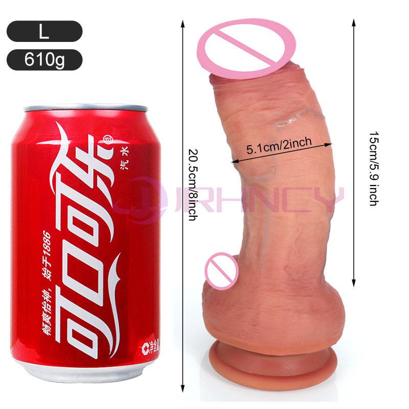 Super Realistic Dildo For Women Huge Silicone Penis Female Masturbation Fake Dildo with Suction Cup Adult Sex Games No Vibrator