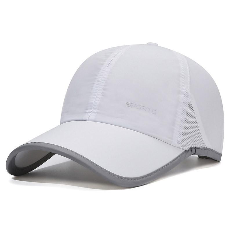 Printing Letter Sports Baseball Cap Adjustable Uv Protection Outdoor Breathable