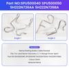 A10U-1 Pair Of Parking Brake Cable Bracket For Land Rover Discovery 3 / 4 Range Rover Sport SPU500040 SPU500050 5H222N726AA