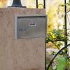 Metal Mailbox Letter Box Wall Mounted Mail Box Universal Postbox  for School Outdoor Street House