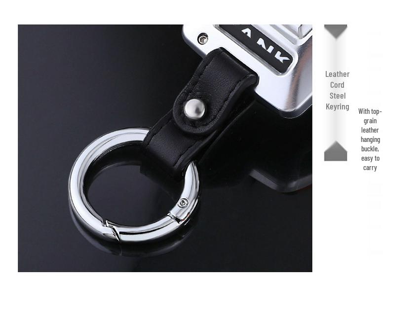 KAKTUS Aluminum Alloy Car Key Shell for Tank 300 - High-End Snap-On Case