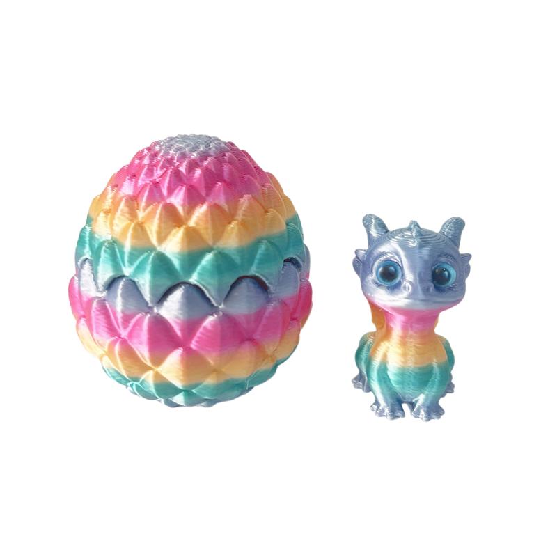 High-Quality 3D High-Quality Printed Fantasy creature High-Quality Egg High-Quality Hatchling High-Quality Decor High-Quality Multicolor