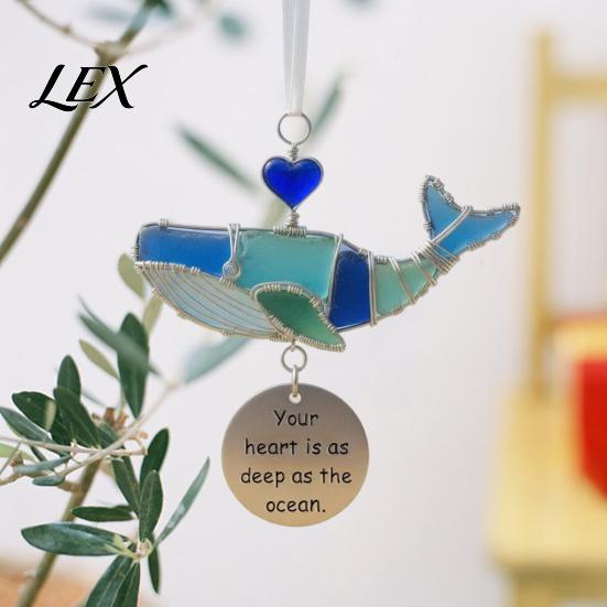 Beach Style Room Accents Coastal Spirit Hanging Ornament, Durable Acrylic Decorative Pendant, Pendant for Porch Inspired Home Wall And Decor Sea Wave