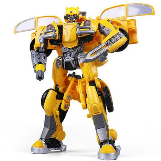 Battle-Damaged Black Mamba Transforming Robot Toy Car Model