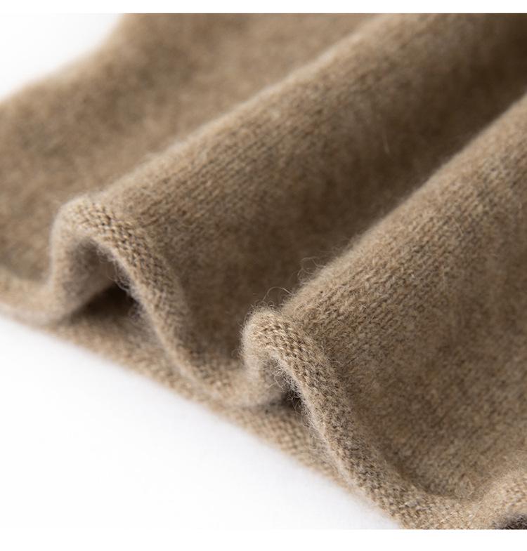 Children's 100% Pure Cashmere Neck Warmer - Boys & Girls Autumn/Winter Style, Flat Knit Gaiter for Warmth & Protection.