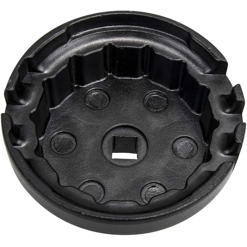 M63K-Oil Filter Cap Wrench 14 Flutes 4 Slots Removal Tool For Toyota Camry RAV4 Highlander 2.5L-5.7L Engine