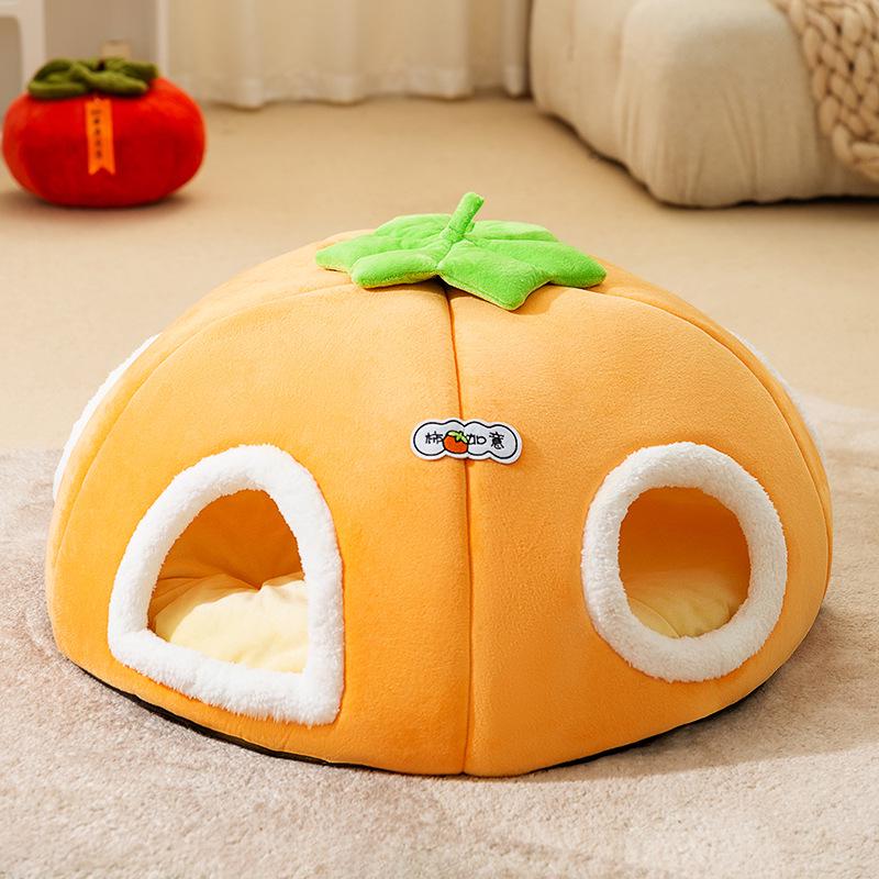 Cross-border Cat Villa: Cozy Autumn/Winter Nest for Kittens & Dogs